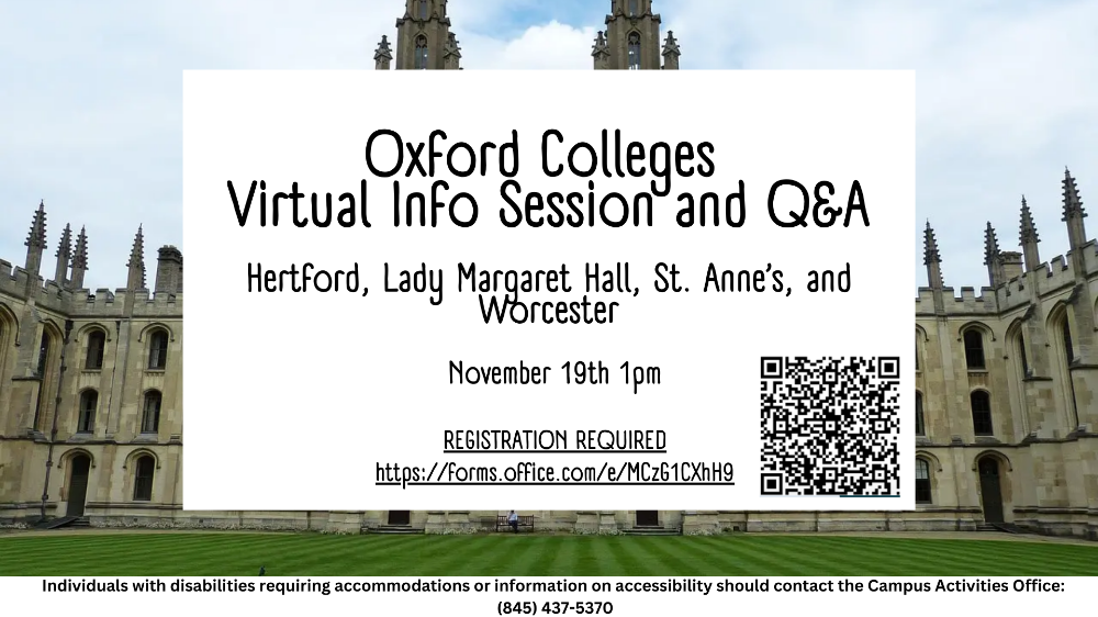 Oxford Virtual Info Session