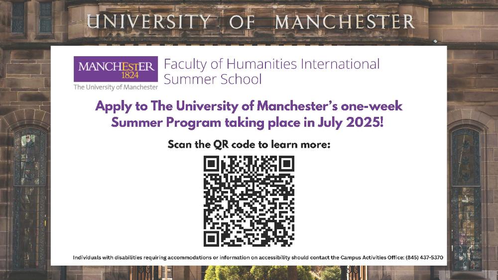 Manchester summer program